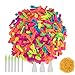 Ueerdand 1400 Pack Water Balloons Refill Kits Quick & Easy Latex Water Bomb Balloons for Kids and Adults Water Fight Games, Swimming Pool Party Summer Splash Fun
