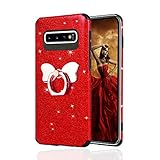 ★Glitter Bling Style: Hell mit leuchtenden Glitzerelementen auf der Rückseite und macht Ihr Telefon hübsch,luxuriös und modisch in einem ganzen Tag gute Laune. Es ist ein besonderes Geschenk für Mädchen,Frauen und Ihre Familie.