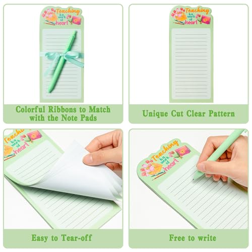 Bloc-notes enseignant ANGOLIO lot de 40 sets de listes de tâches et notes repositionnables - 4