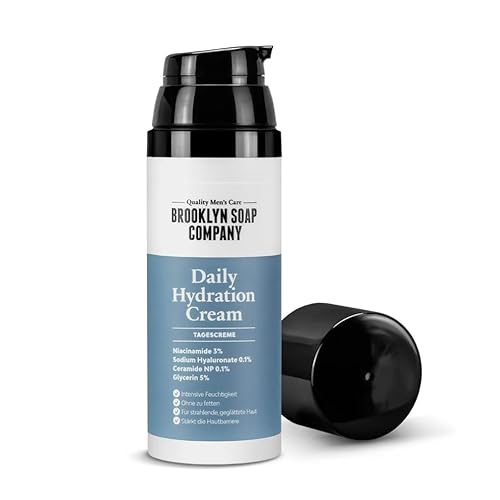 Daily Hydration Cream (50ml) · BROOKLYN SOAP COMPANY · Feuchtigkeitsspendende Tagescreme · Stärkt die Hautbarriere & zieht schnell ein