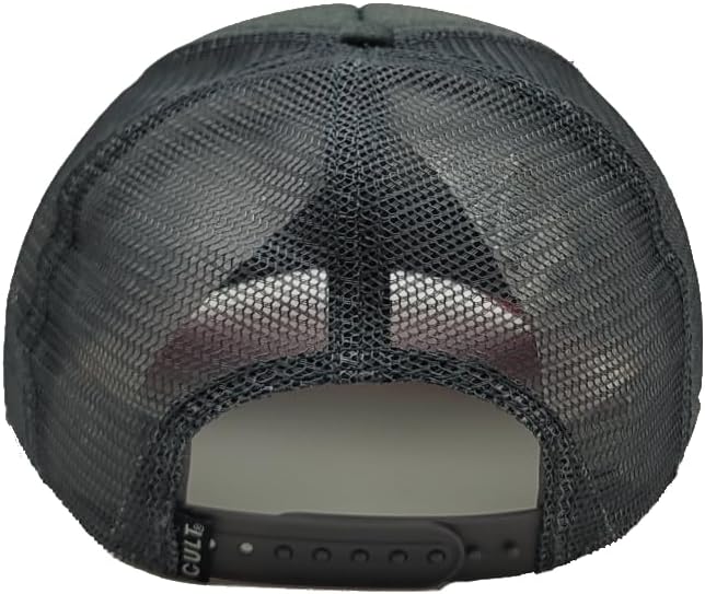 Cult of Individuality New Pretty Good at Bad Decisions Mesh Trucker Gray Pink Era Snapback Hat - Image 6