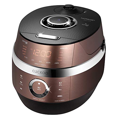CUCKOO CRP-JHSR0609F | 6-Cup (Uncooked) Induction Heating Pressure Rice Cooker | 13 Menu Options, Auto-Clean, Voice⦠- Image 3