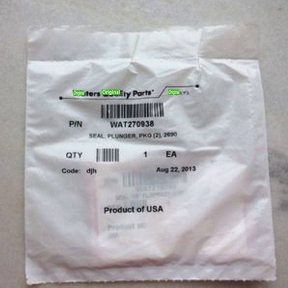 Seal Plunger PKG (2) WAT270938