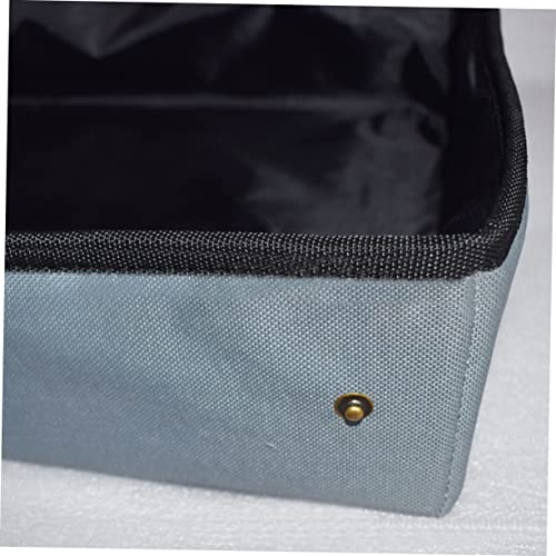 Beavorty Caixa De Areia Para Gatos 3 Peças Vaso Sanitário Para Animais De Estimação Bacia De Areia C