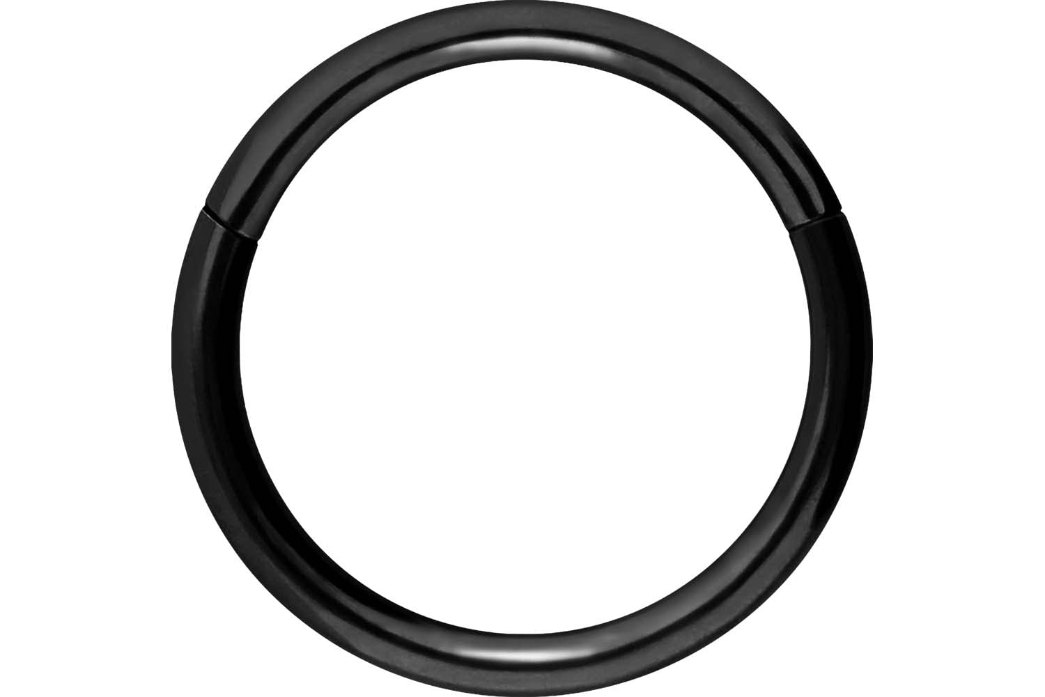 PIERCINGLINE Anillo segmento Clicker de acero quirúrgico – Piercing en oro, plata, rosa, negro o azul – para nariz, tabique, oreja, hélice o tragus — view 96