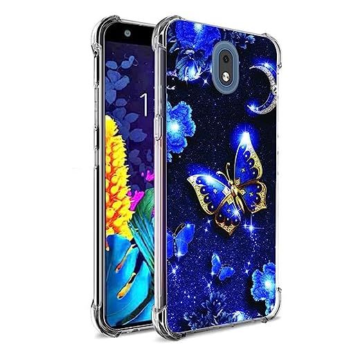 Bereajoy for LG K30 2019 / LG Escape Plus/LG Journey LTE L322DL Case，Ultra-Thin TPU Soft Plastic Anti-Fall Mobile Phone Protection Case Cover for LG K30 2019 (Butterfly)