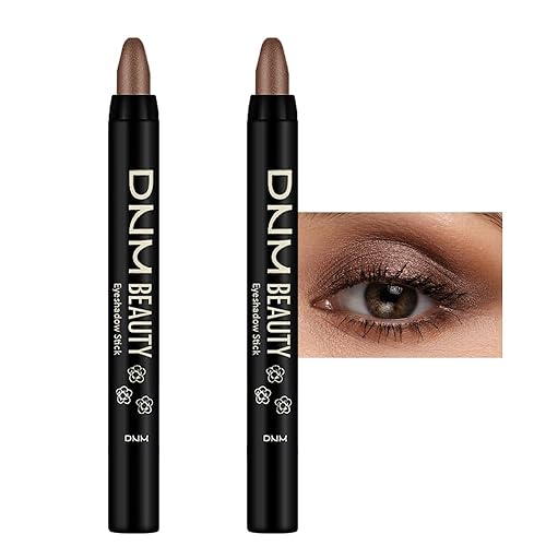 Vista 103 de evpct - Lápiz aplicador de sombra en crema para ojos, de mujer, sedosa, impermeable, mezclable, a prueba de arrugas, duradera, mate, color piel, 78