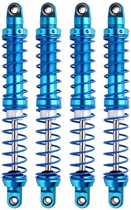 INJORA RC Shock Absorber Oil Adjustable RC Damper Set with Springs for 1/10 RC Truck Crawler Axial SCX10 TRX4 D90 (120mm)
