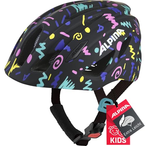 Casco de bicicleta infantil Alpina Pico para niños de 49-54 cm y patinete o ciclismo urbano