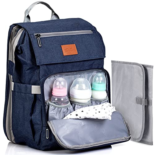 PILLANI Baby Diaper Bag Backpack-Baby Bag for Boys & Girls,Diaper Backpack,Baby Registry Search,Newborn Essentials Baby Gifts