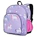 Wildkin 12 Inch Kids Backpack & Lunch Bag Bundle with 14 oz Steel Water Bottle – Durable, Lightweight School & Travel Set - Unicorn