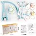 Baby Musical Crib Mobile with Timing Function Projector Lights,Stand-Along Rattles and 150 Melodies Music Box with Remote Control for Newborn 0-24 Months