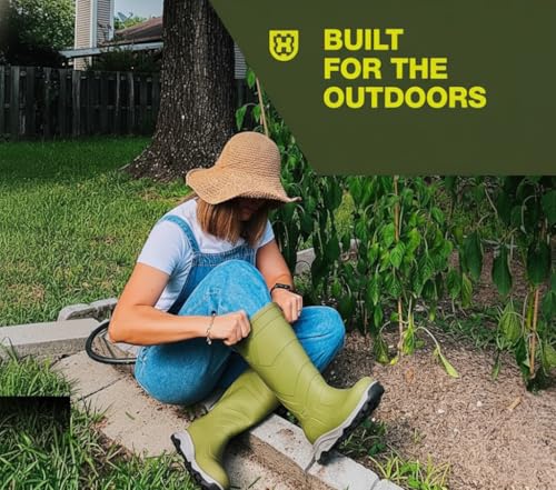 Image of Heartland Leader Outdoor Waterproof Boots for Men and Women - Work, Hiking, and Fishing Boots with Cushioned Footbed and Midsole, Traction Outsole