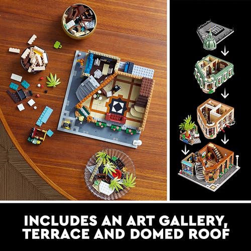 LEGO Boutique Hotel 10297 Building Kit; Make a Detailed Displayable Model Hotel Packed with Surprises