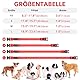Illumifun Leuchthalsband Hund Aufladbar LED Hundehalsband Wasserdichtes Leuchthalsband für kleine und große Hunde, Hundelichter für nächtliche Spaziergänge (Rot, Große)