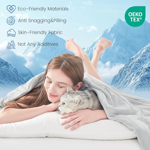 Image of Topcee Cooling Comforter Queen Size -Cooling Blanket for Hot Sleepers