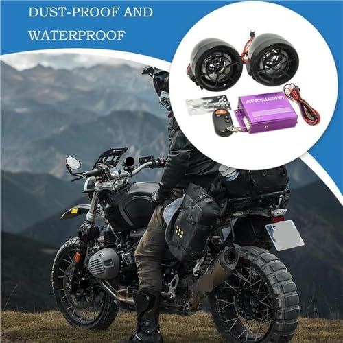 Parlante compacto para manubrio de motocicleta miniatura 2