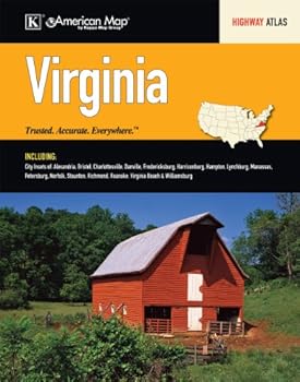 Virginia State Road Atlas Va