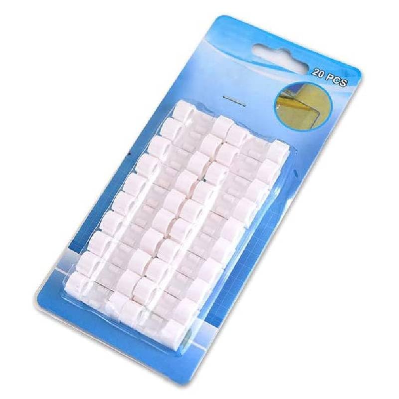 Prostuff.in® Self Adhesive Cable Tidy Wire Holder Sticky Wire Clips Mount Round Plastic Cable Cord Organiser for Management Home and Office Cable White Color 20 Pcs (B0CMGK6YJ1) Amazon Price History, Amazon Price Tracker