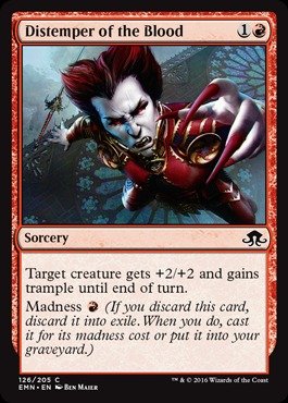 Amazon.com: Magic The Gathering - Distemper of The Blood (126/205)