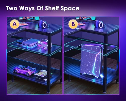 ODK Gaming Desk 48-inch Black thumbnail 8