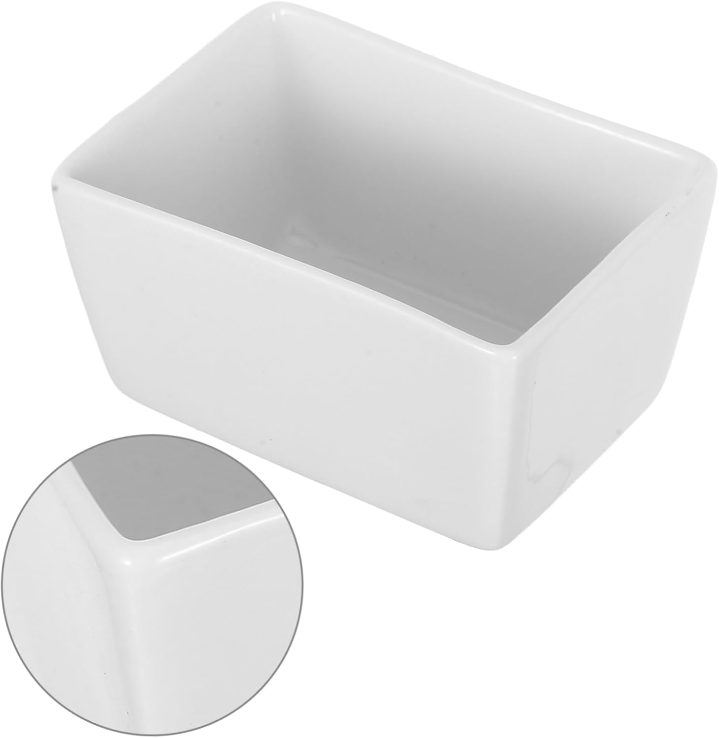 Cabilock 2pcs Ceramic Sugar Bowl Sugar Airtight Container Kitchen Coffee Organizer