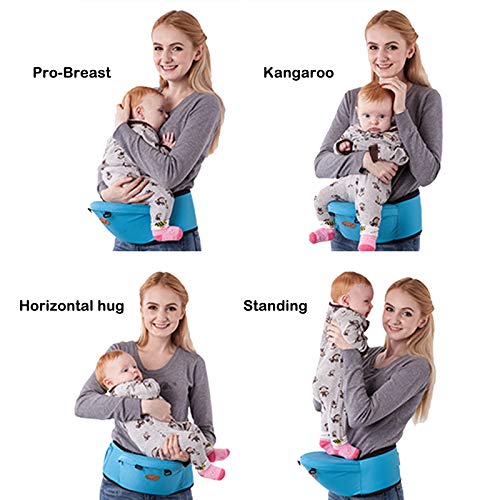 Baby Carrie, Ergonomische, Babydrager Geschikt voor Reizen, 3D Ademend mesh, Ademende - Image 8