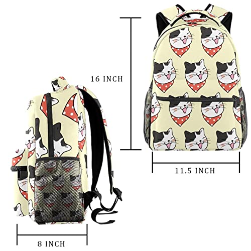 Sac à dos classique Couleur 12 au design épuré pour le lycée - 2