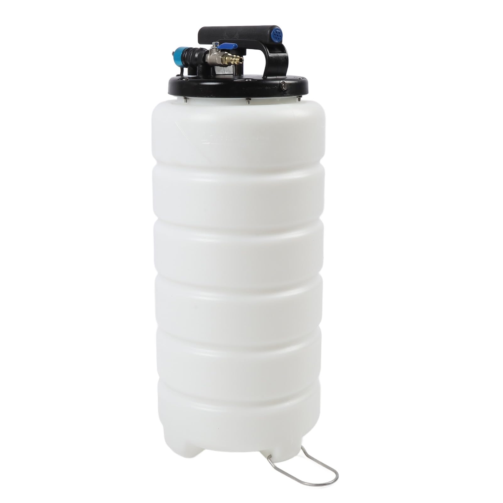 Dioche Evacuador de Fluidos Bomba Extractora de Aceite de 15 L Extractor de Fluidos de Vacío Manual Neumático para Automotrices y de Aceite