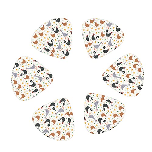 Lot de 12 médiators pour guitare basse électrique acoustique Motif oiseaux et oies - Les Beatles, Paul McCartney, John Lennon, RIngo Starr, George Harrison Lot de 12 médiators pour guitare basse électrique acoustique Motif oiseaux et oies – Image 3