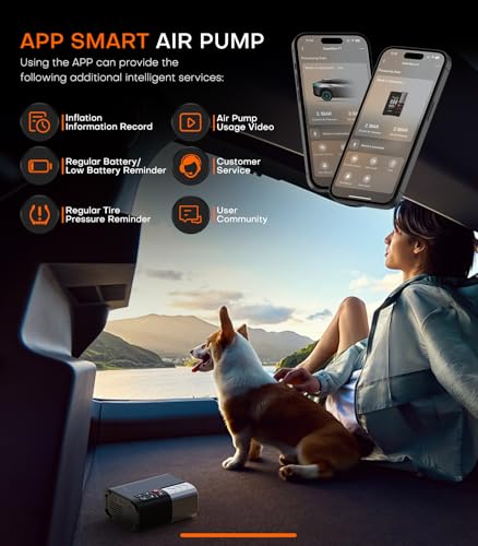 SuperBars 3X Faster Tire Inflator with APP