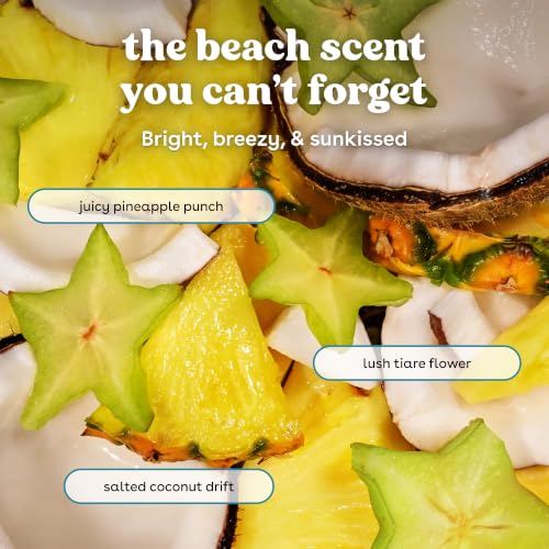 Image of eos Shea Better Body Lotion Beach Waves, 24-Hour Moisture Skin Care, Lightweight & Non-Greasy, Natural Shea Butter, Vegan, Beachy Coconut Scent, Moisturizing Body Lotion for Dry Skin, 16 fl oz