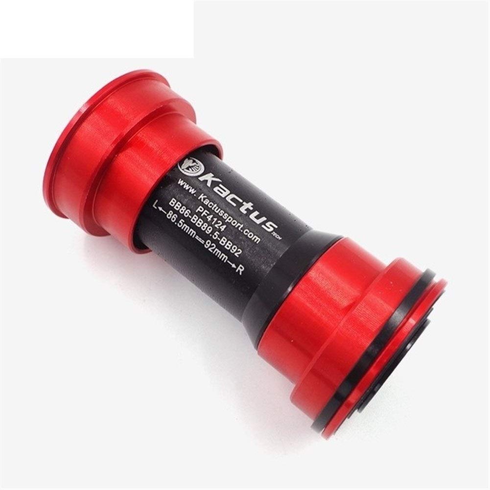 Fahrrad Innenlager Keramik Press, Fahrradrahmen, Mountainbikestrecke, Mountainbike-Rahmen, BB Teil tretlager Fahrrad 619 (Color : Red)