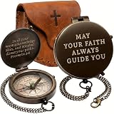 Engraved Faith Compass