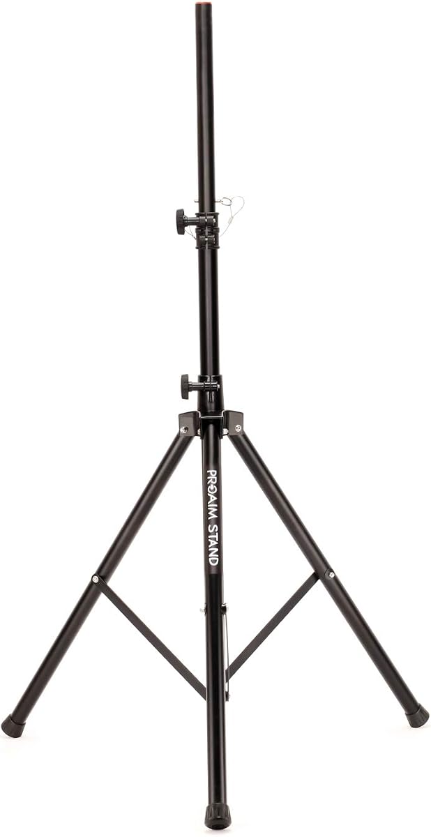 PROAIM Heavy-Duty Jib Stand for Camera Jib Crane, 33mm Mount, 90kg/198lb | Set up a stable jib base in seconds — quick-lock height adjustment, mid-level spreader, and rubber-feet stability