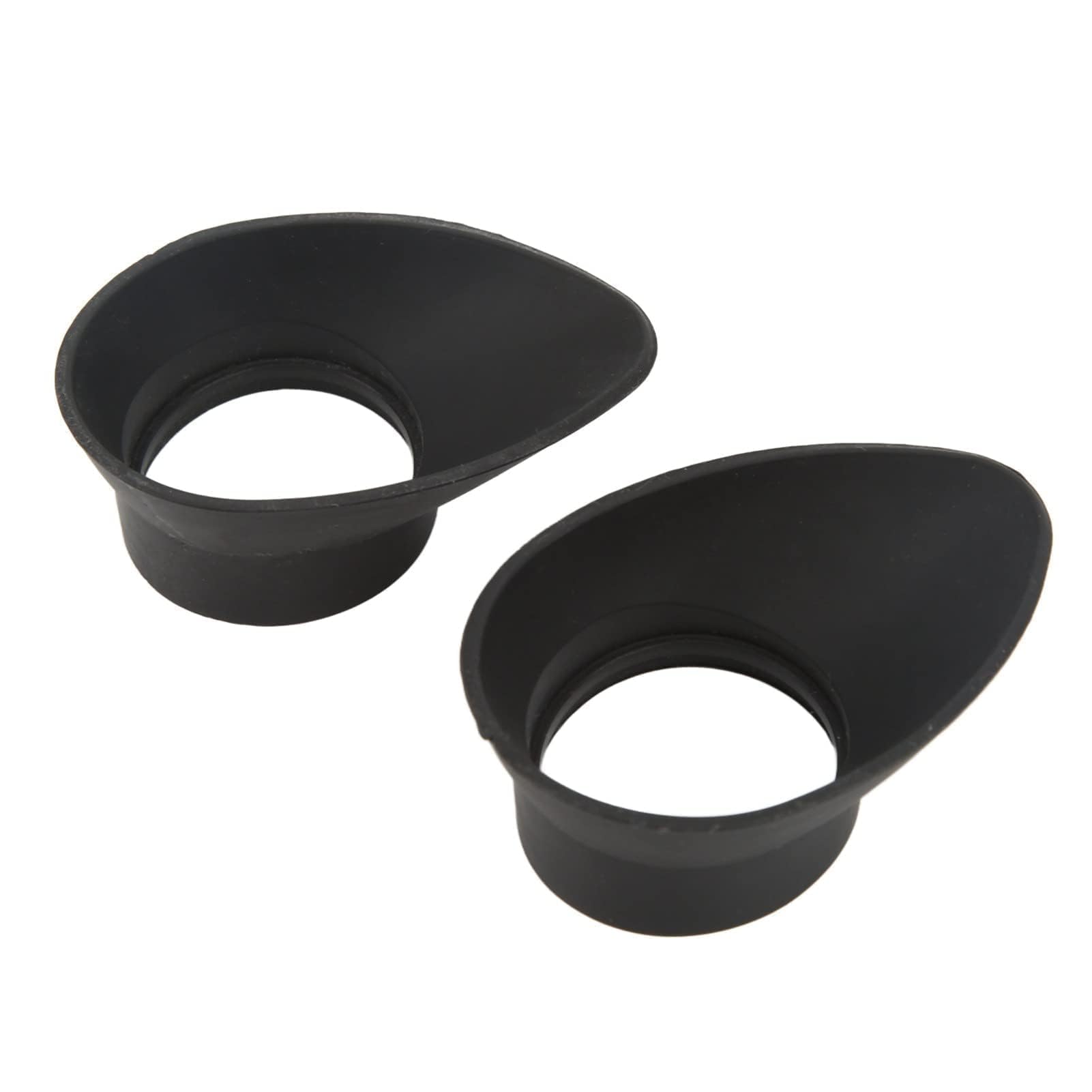 Copas para ojos binoculares de 27mm de goma plegable para oculares 8