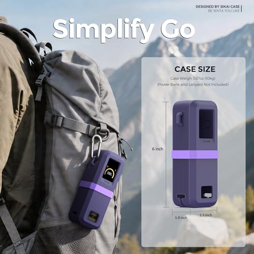 Funda de silicona SIKAI CASE para Anker Prime Power Bank 20K 220W miniatura 5