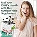 Zeolite Detox for Kids & Adults, 350mg Zeolite & 300mg Chlorella Detox Gummies, Detox Chewables Gentle Body Toxin Cleanse, 60 Gummies, Green Apple