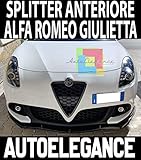 paraurti anteriore alfa 147 verniciato  Generico Splitter Giulietta Lip DEFLETTORE sotto PARAURTI Anteriore ABS/Plastic Nero