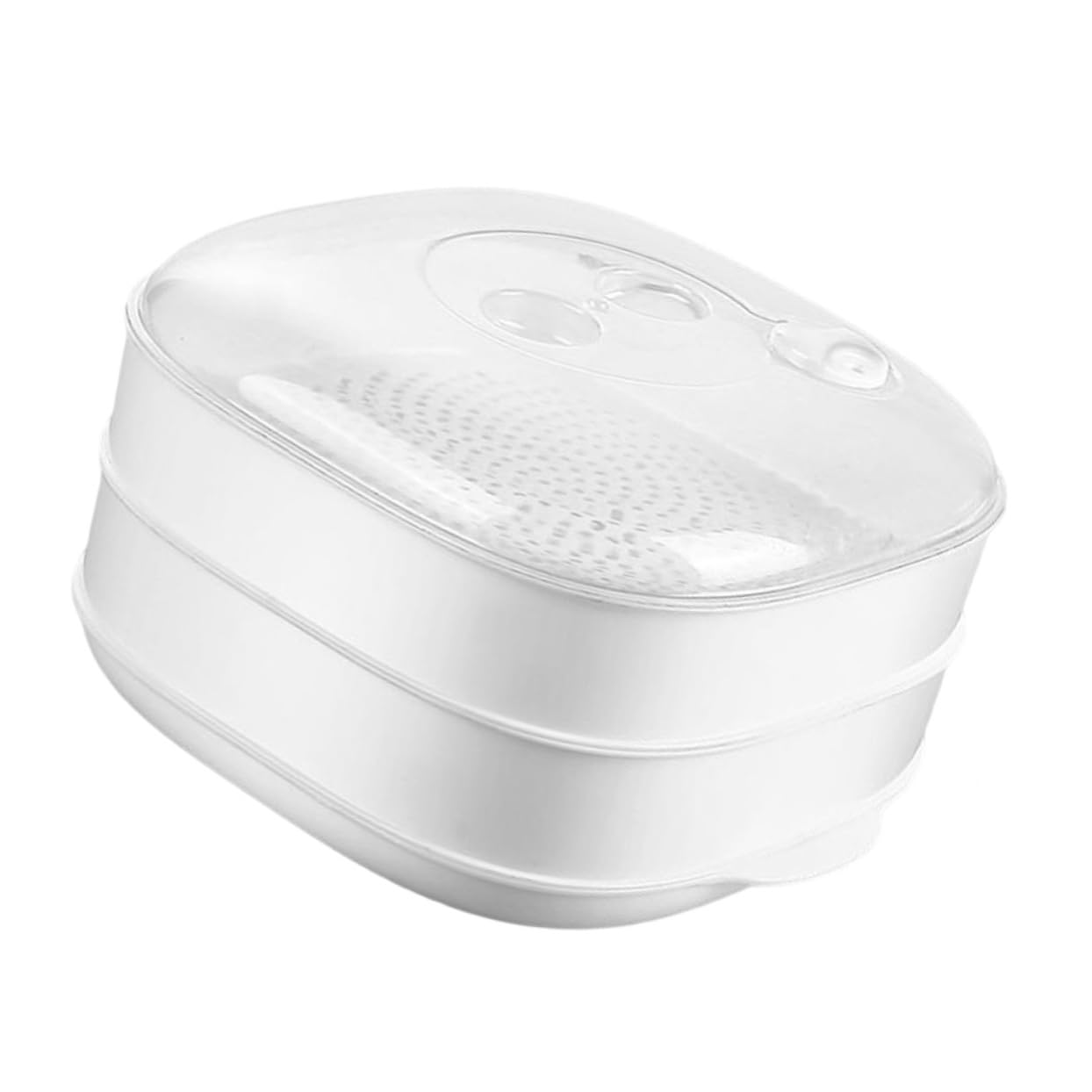 Alimentos Eléctricos Cocina Microondas Cesta Tapa Bollos De Vapor Bola De Masa De Arro