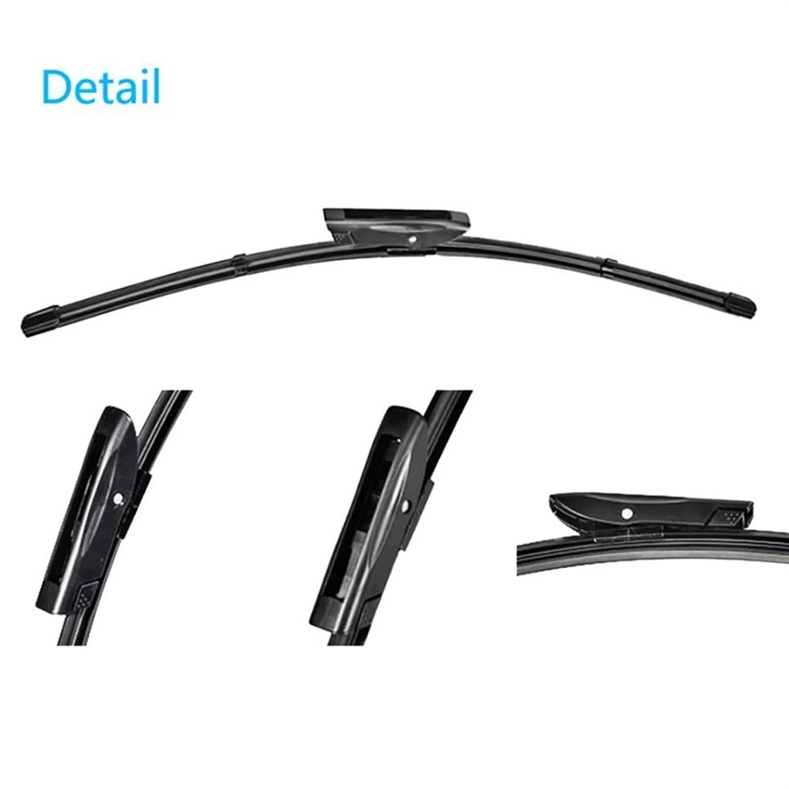 Spazzole tergicristallo per auto Spazzole tergicristallo anteriori per auto Tergicristalli in gomma Raschiatori per neve Accessori silenziosi senza telaio A6 C8 20192021