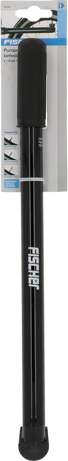 Fischer 85592 Unisex Pumpe Rahmenbefestigung Reversibel, Schwarz, Einheitsgröße