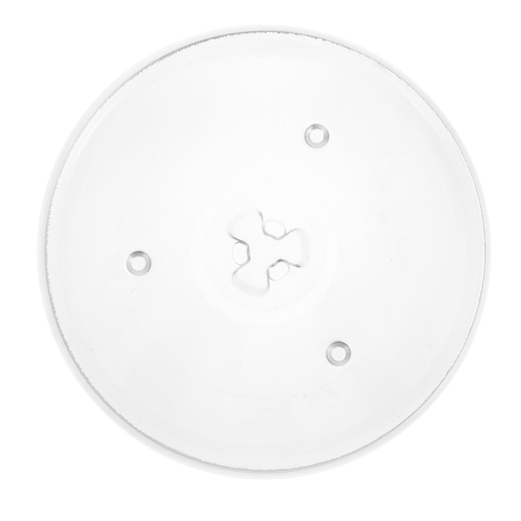 SOLUSTRE Microwave Oven Glass Turntable Thickened Cooking Plate Replacement Accessory Non- Compatible Microwave Ovens Easy to Install and Clean