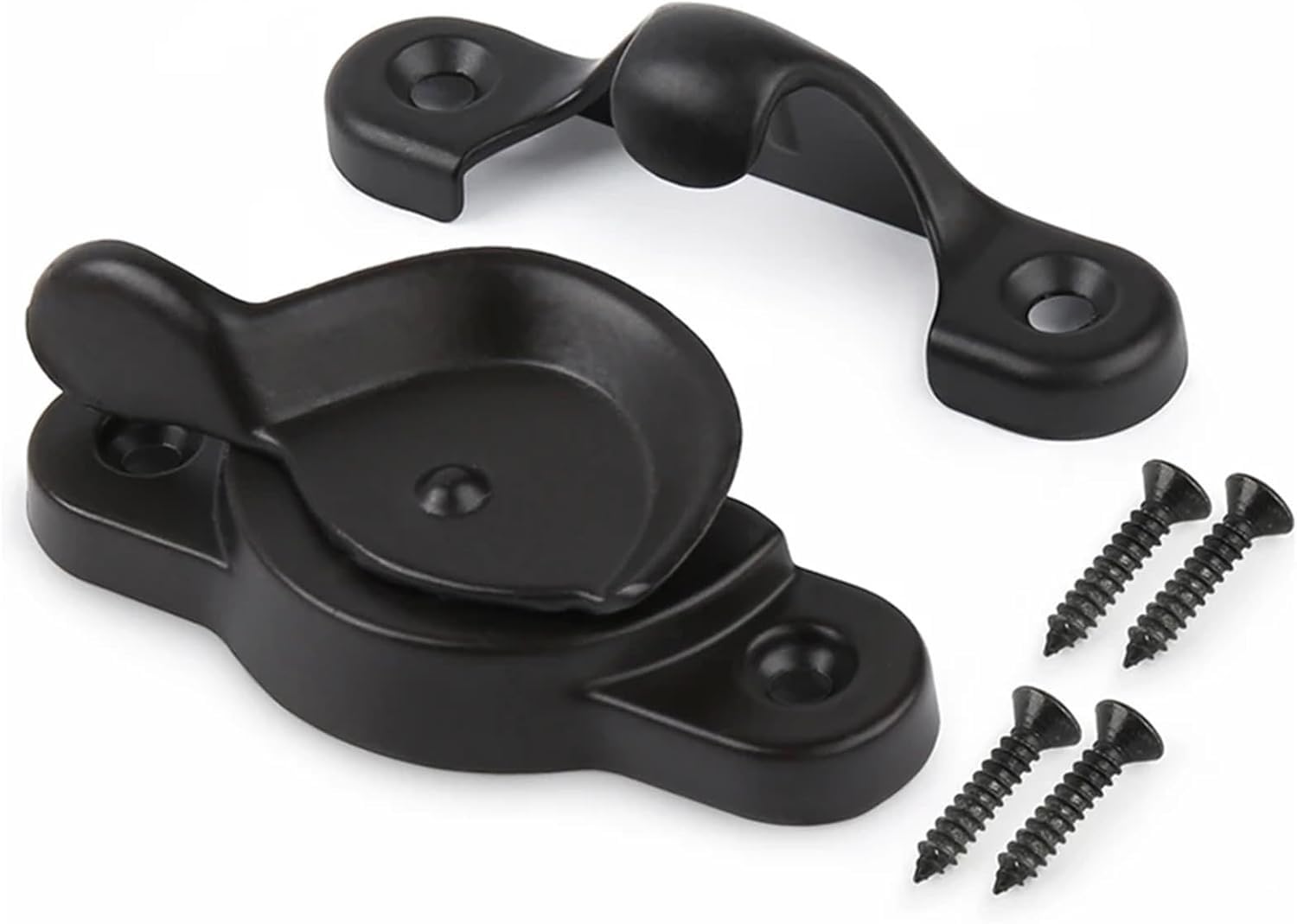 Blokada skrzydła okiennego UPVC Jammer Security, Zamki do skrzydła okiennego Multicolor 10 szt(Black)
