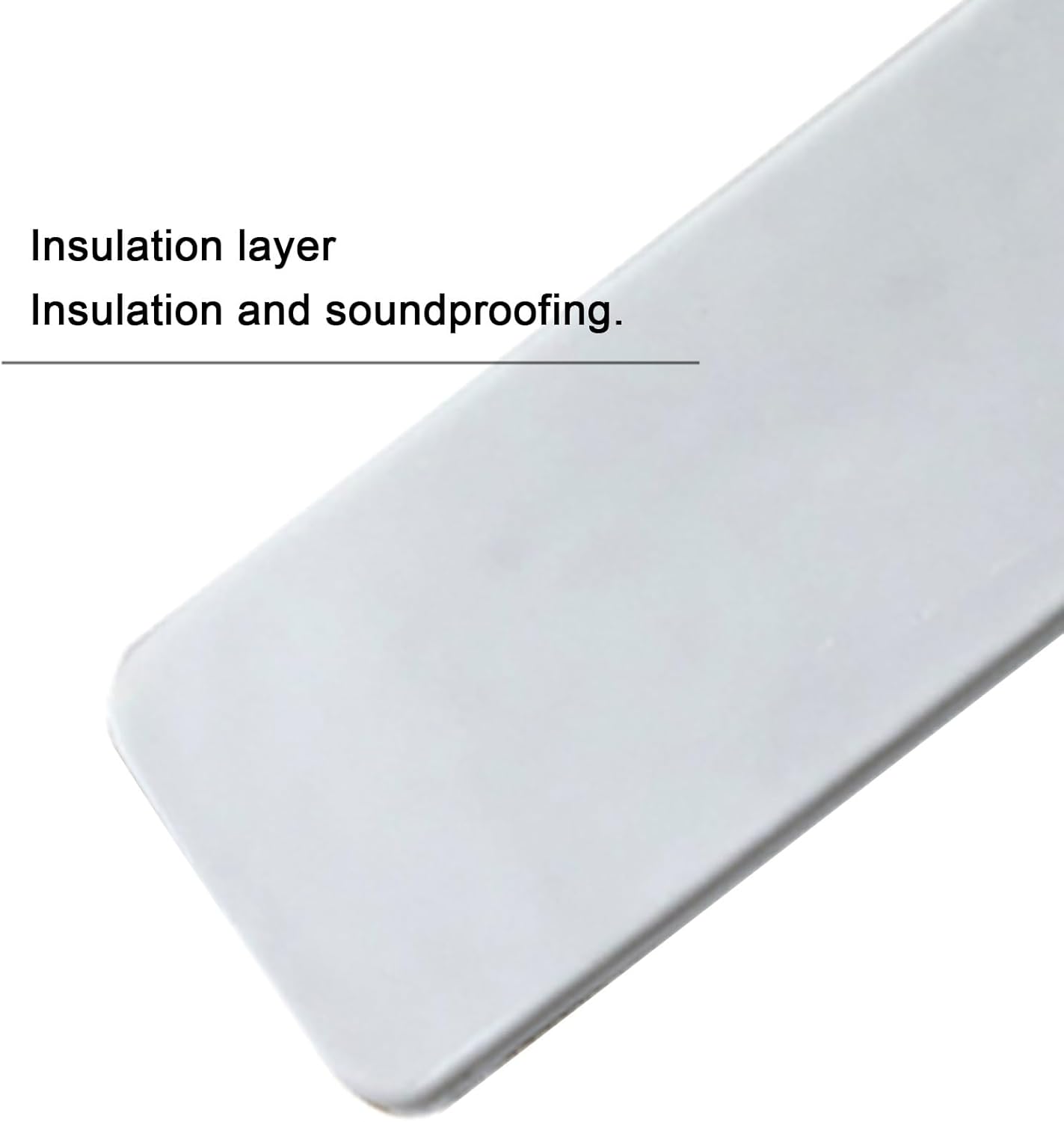 Galvanized Air Conditioner Drain Pan Kit - 12cm Wide Drip Pan for Central AC Fan Coil, Durable Drain Pipe Accessories, Ideal for Efficient Water Management, 82cm Length