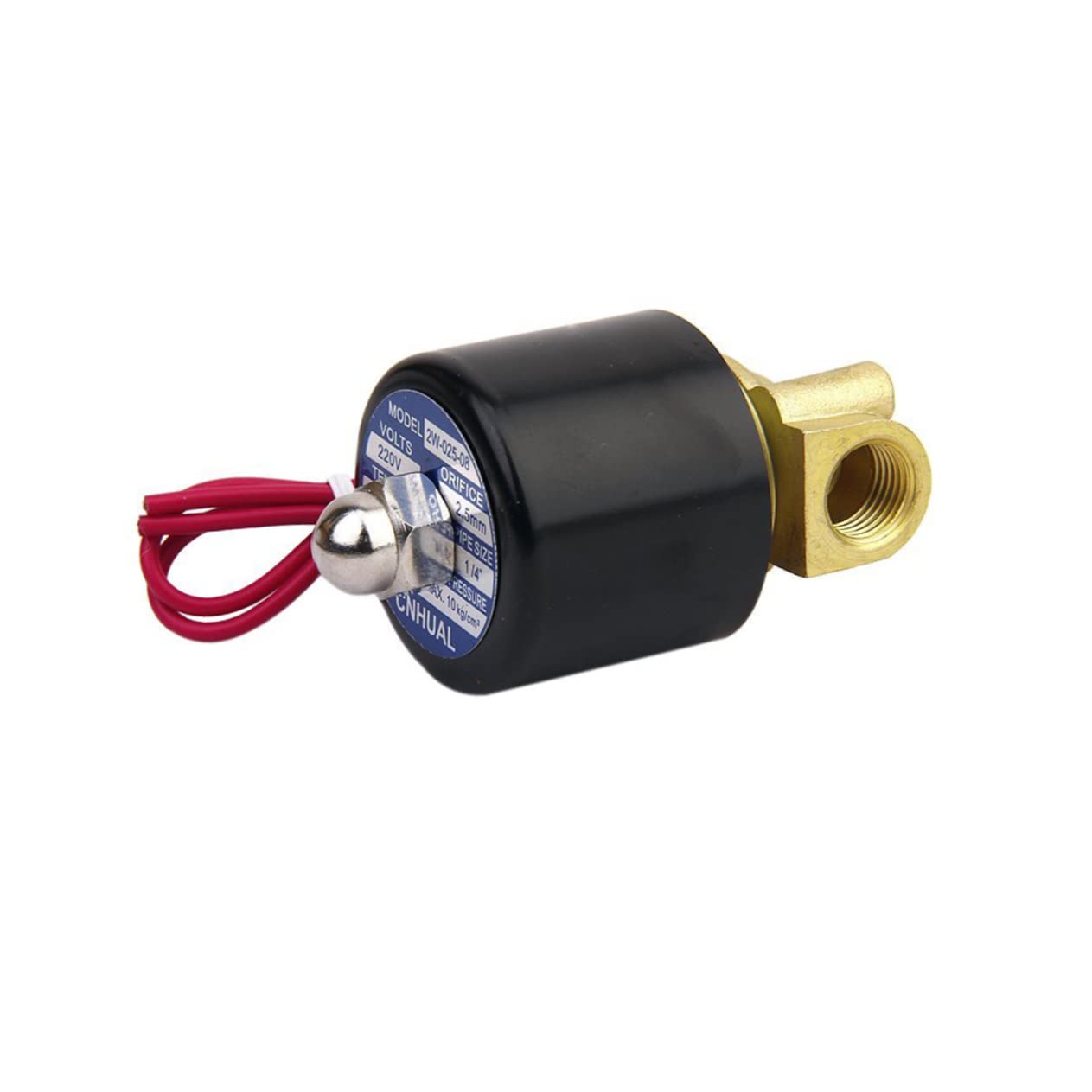 Électrovanne électrique 220v pour circuit eau et air