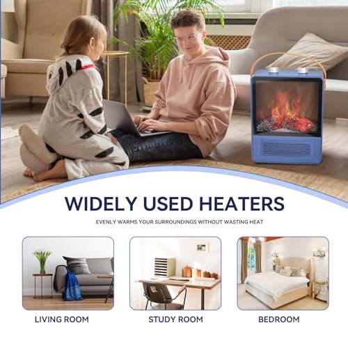 Portable Electric Fireplace Heater and 7500W Garage Heater