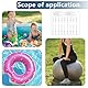 30 Stück Gymnastikball Stöpsel, 5,3 cm und 3,4 cm Yoga Ball Air Plug, Sitzball Zubehör mit 2 Stück Entfernungsgeräte, Gymnastikbälle Zubehör für Yogaball, Sprungball, Übungsball, Schwimmring