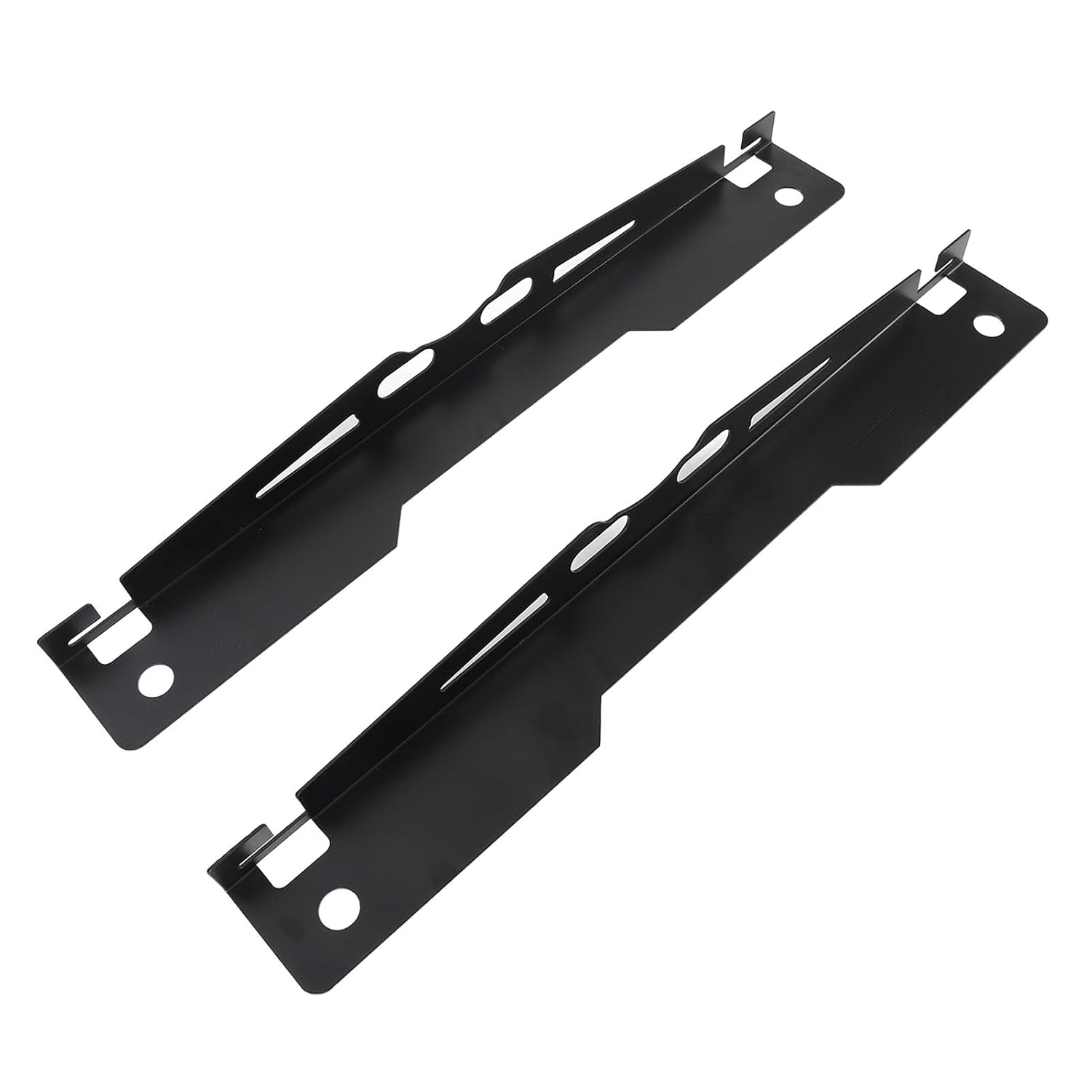 Generic Heavy Duty Stainless Steel Toe Alignment Tool Precise Measurement for Trucks SUVs Cars Black 2PCS