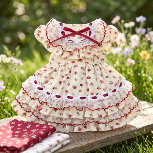 Vestido Princesa para Perros Pequeños XS Ropa Mascotas Multicolor 7